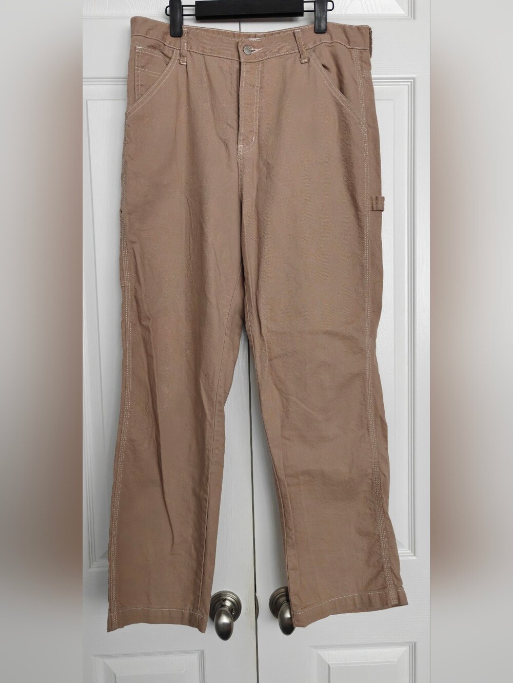 S.O.N.G Tan Utility Pants - Durable Casual Workwear